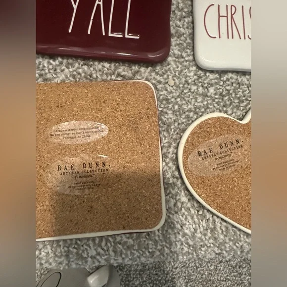 Rae Dunn Coasters - Picture 2 of 2